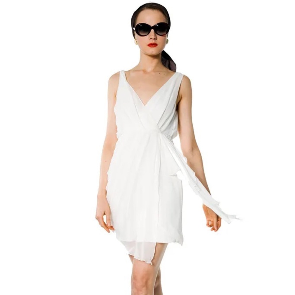 White/cream Alice and Olivia mini dress
